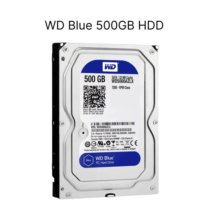 هارد استوک WD Blue 500 گیگ Western Digital مدل 3.5 اینچ