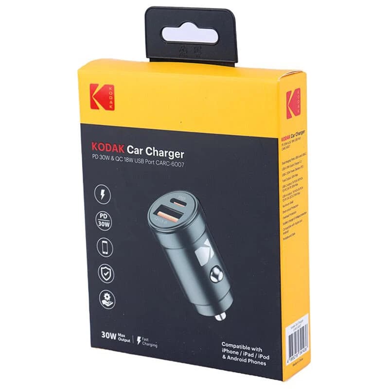 شارژر فندکی 30 وات کداک CARC-6007 — تصویر ۶