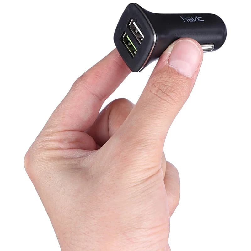شارژر فندکی 19.5 وات هویت HV-CC8815 — تصویر ۵