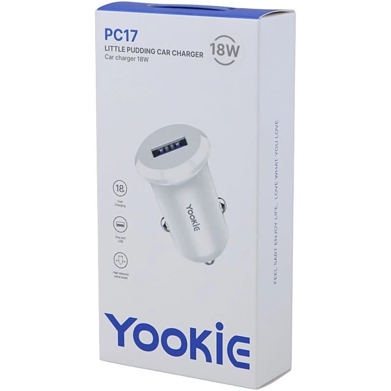 شارژر فندکی 18 وات یوکی PC17 — تصویر ۶
