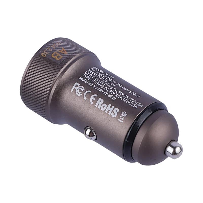 شارژر فندکی 30 وات یوکی PC5 PC21 — تصویر ۲