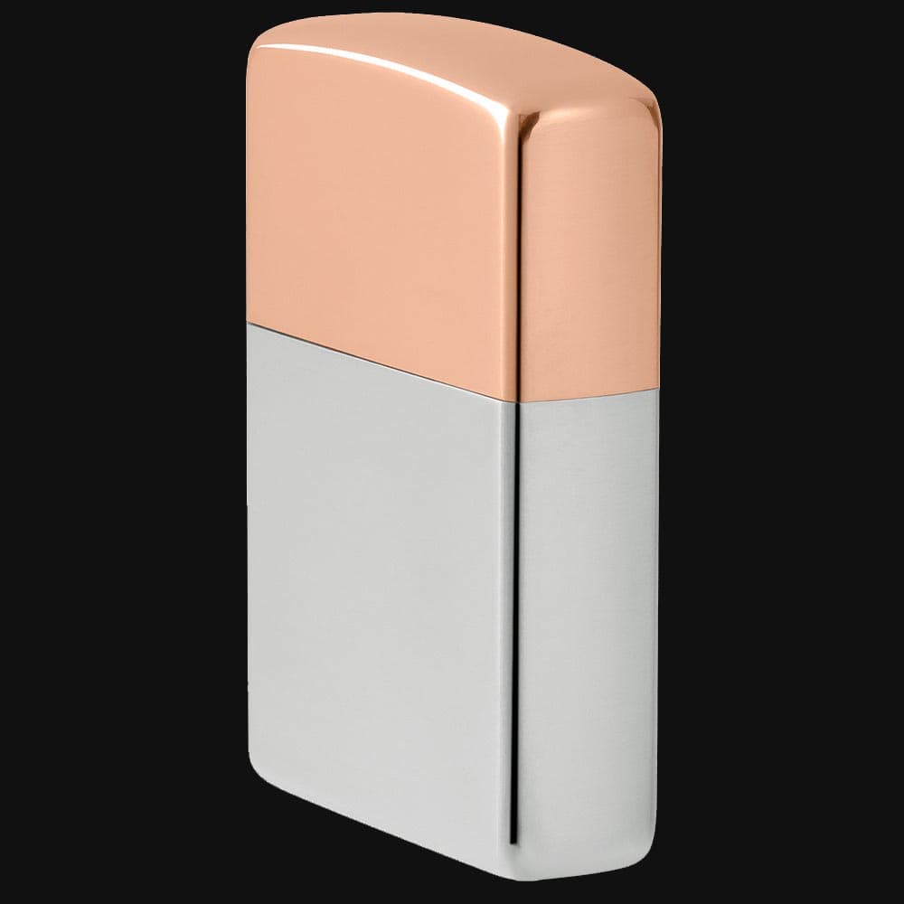 فندک زیپو مدل 48695 BIMETAL — تصویر ۳