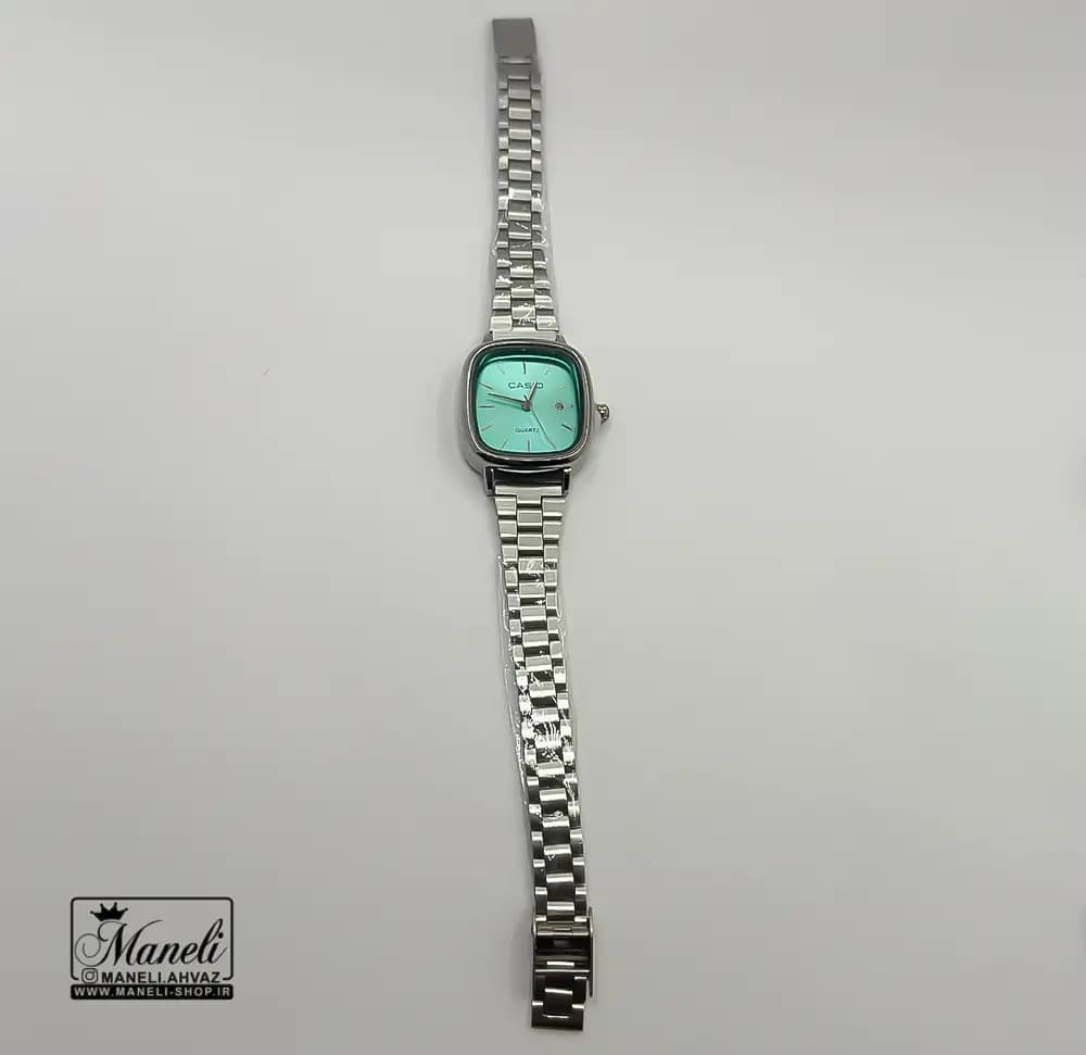 ساعت اسپرت زنانه صفحه آبی برند CASIO — تصویر ۳