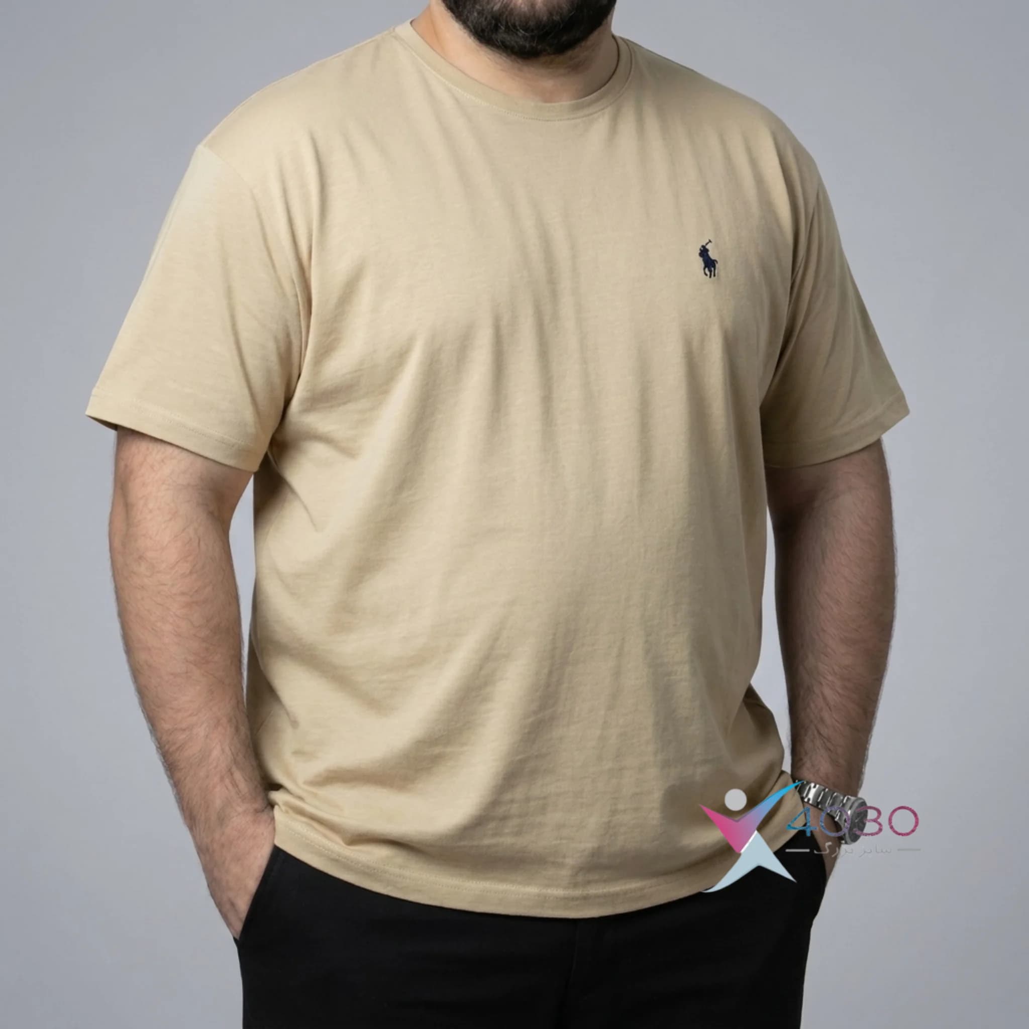 تیشرت POLO سایز بزرگ مردانه ( 839 ) — تصویر ۳