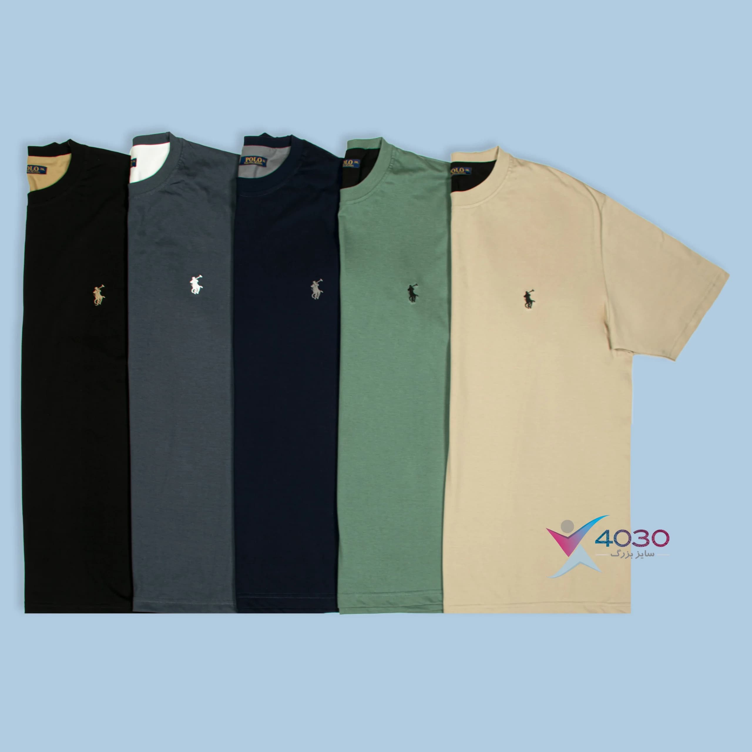 تیشرت POLO سایز بزرگ مردانه ( 839 )