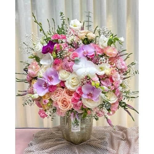 گل فروشی اطراف بانک سامان محله دروس تهران t7526