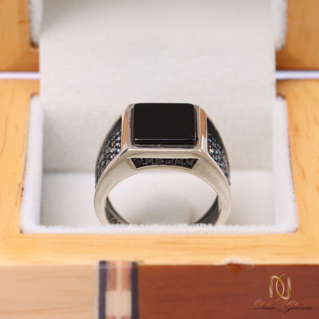 انگشتر مردانه اسپرت نقره 925 اصل rg-n622 — تصویر ۴