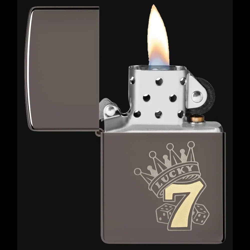 فندک زیپو مدل 48913 Lucky 7 — تصویر ۹