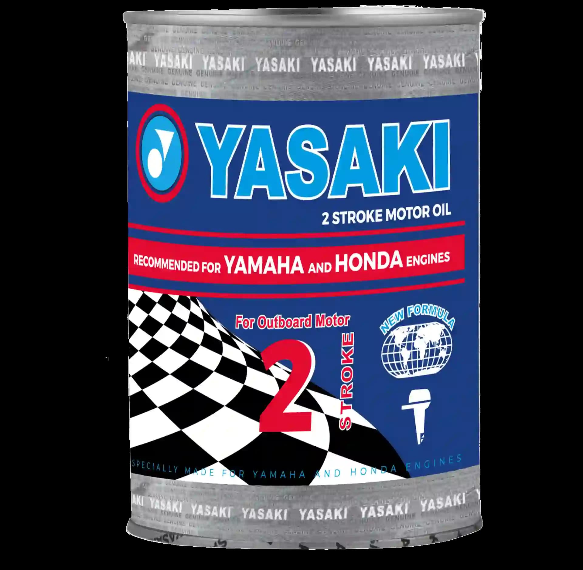 روغن موتور دو زمانه یاساکی YASAKI ساخت امارات حجم 1 لیتر