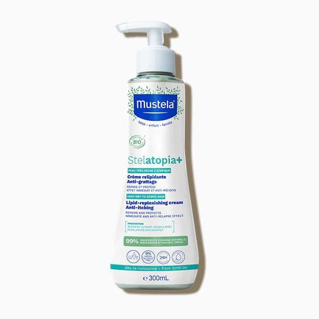 کرم استلاتوپیا پلاس موستلا Mustela ترمیم کننده پوست اگزمادار ۳۰۰ میل — تصویر ۳