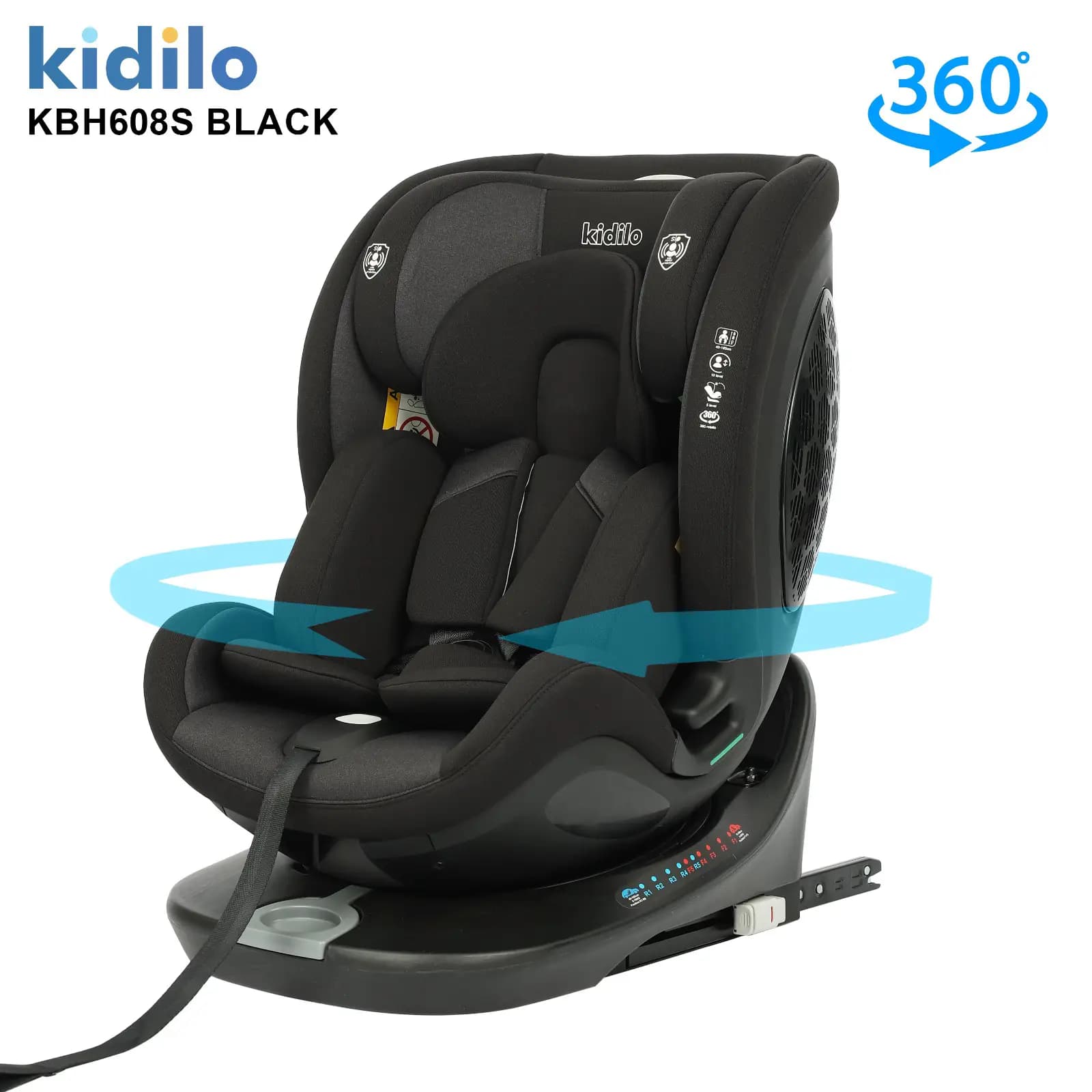 صندلی ماشین ۳۶۰ درجه کیدیلو Kidilo KBH608S