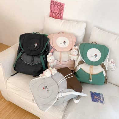 کوله پشتی کره ای عروسک دار