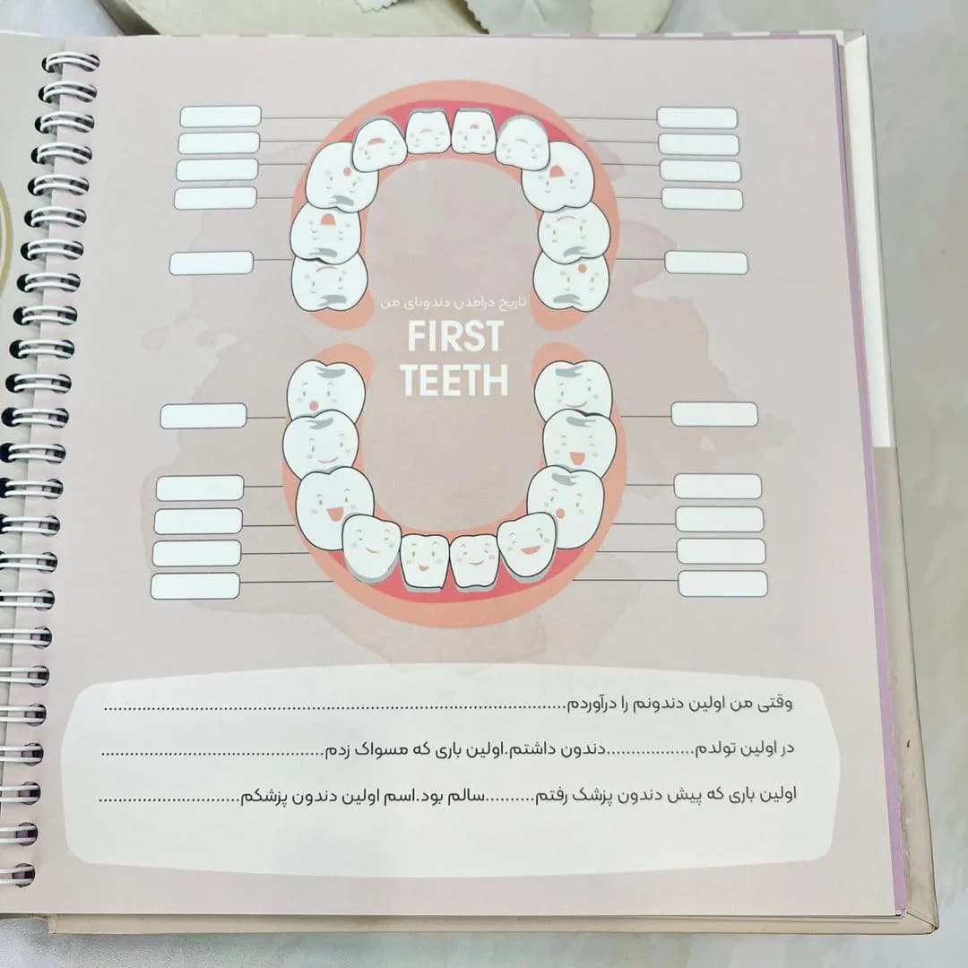 آلبوم خاطرات کودکی سیمی با رنگبندی — تصویر ۸