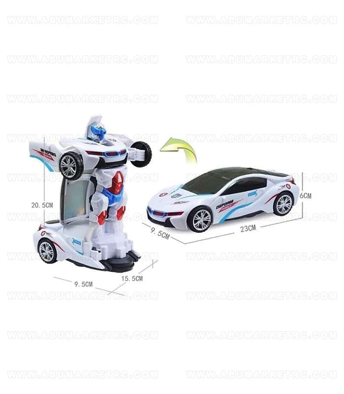 ماشین BMW i8 تبدیل شو به ربات(ترنسفورمر) موزیکال و حرکتی باتری خور خارجی — تصویر ۵