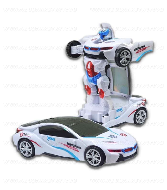 ماشین BMW i8 تبدیل شو به ربات(ترنسفورمر) موزیکال و حرکتی باتری خور خارجی — تصویر ۶