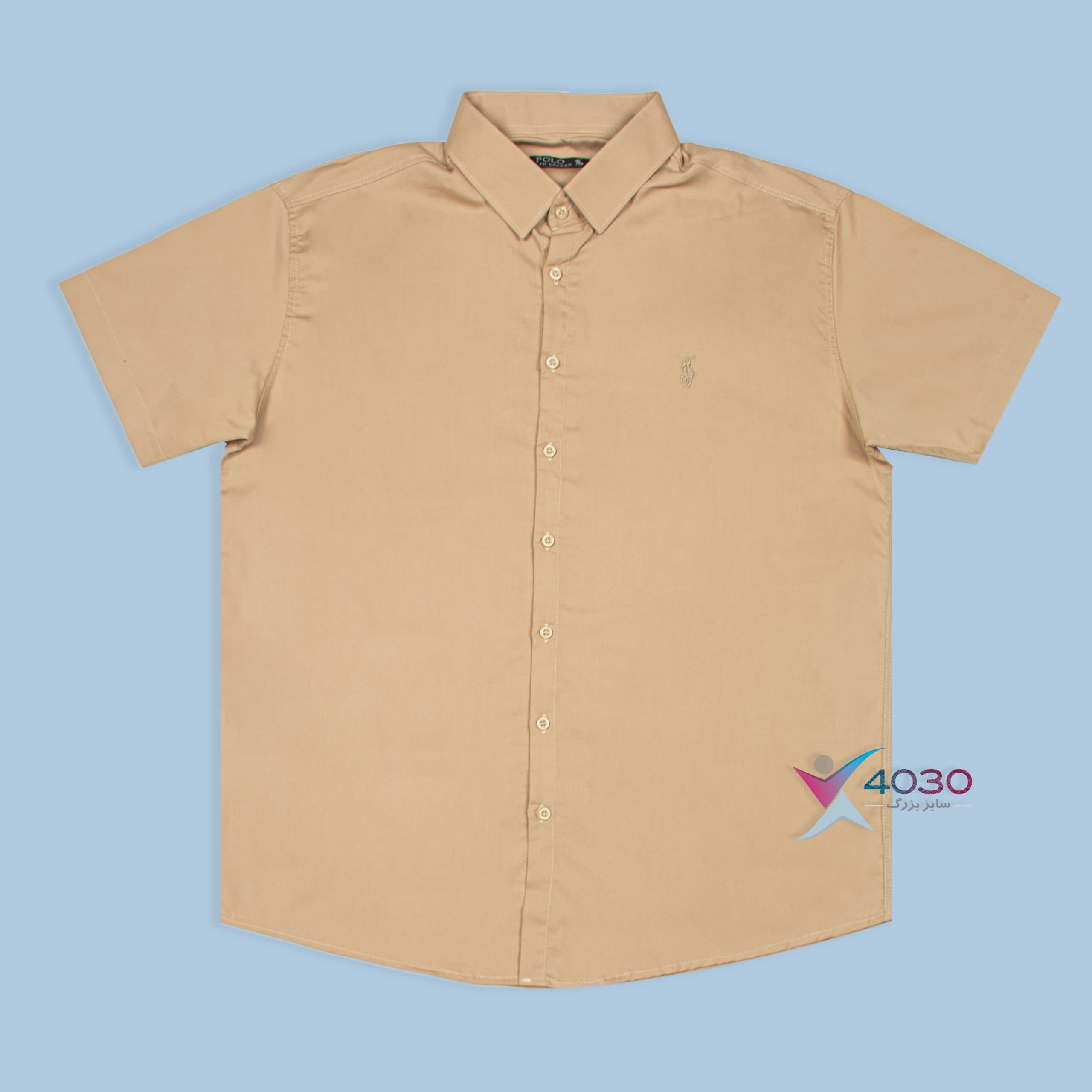 پیراهن آستین کوتاه POLO سایز بزرگ مردانه ( 2770 ) — تصویر ۳
