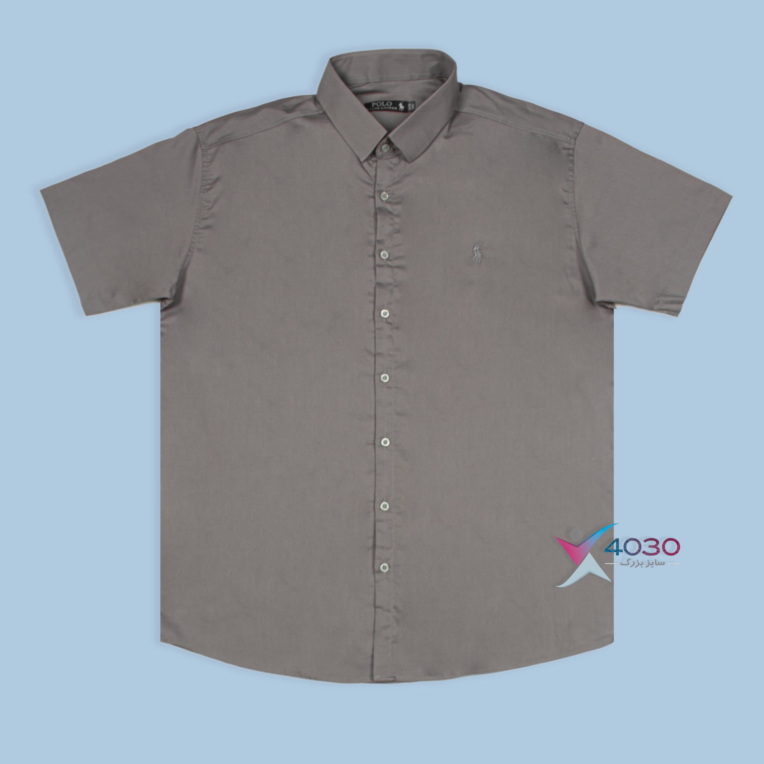 پیراهن آستین کوتاه POLO سایز بزرگ مردانه ( 2770 ) — تصویر ۴