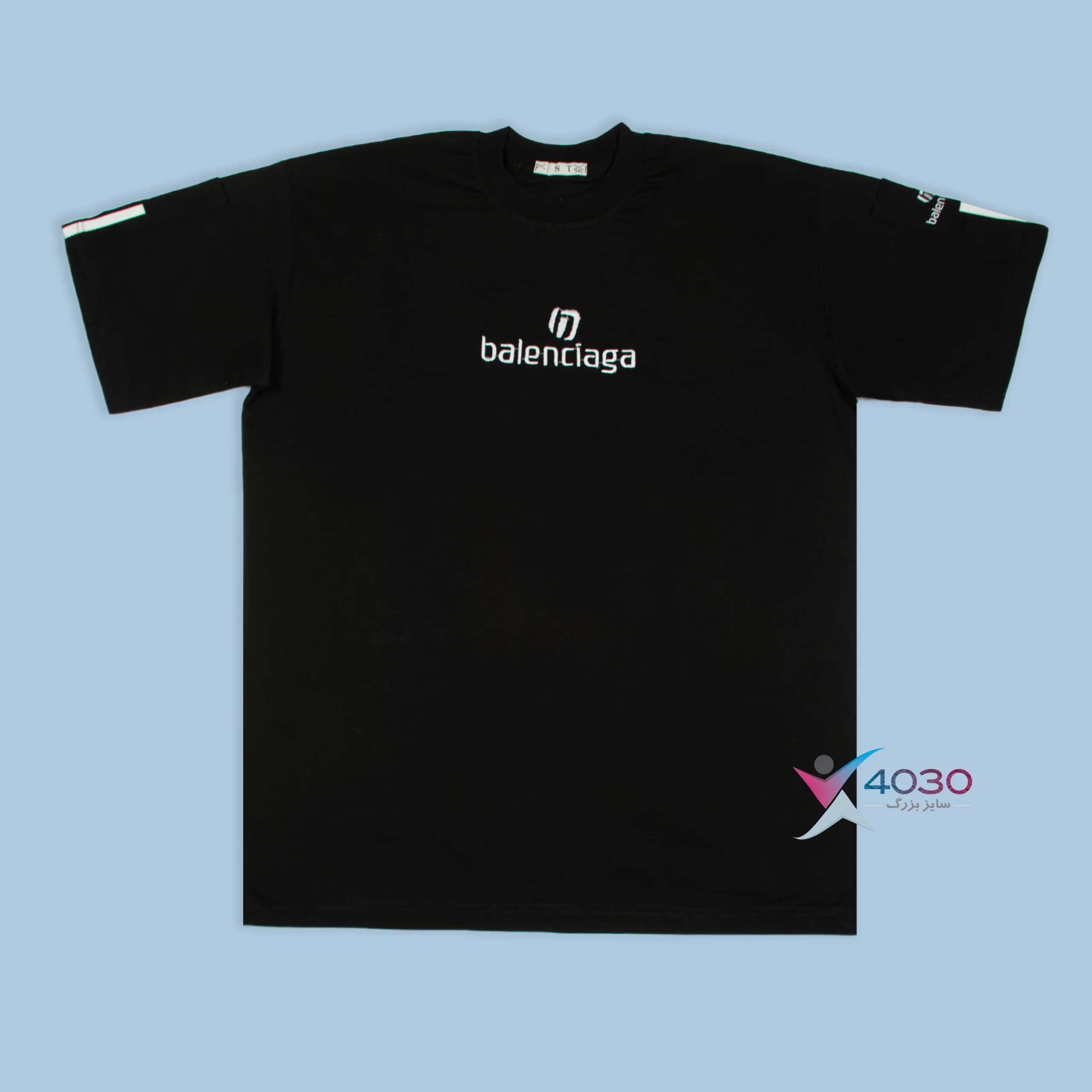 ست تیشرت و شلوار BALENCIAGA سایز بزرگ مردانه ( 8336 ) — تصویر ۳