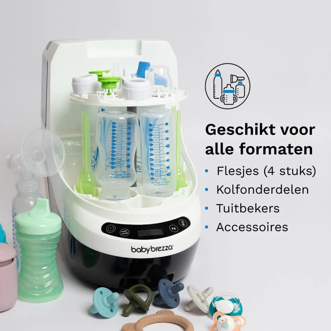 دستگاه اتوماتیک شست و شو، استریل و خشک کن بیبی برزا Baby Brezza — تصویر ۸