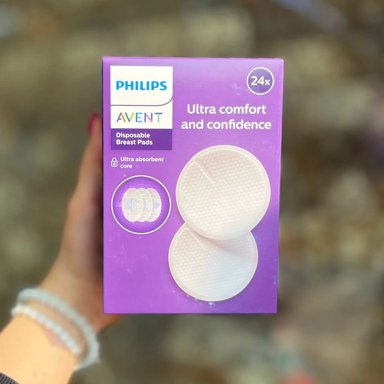 پد سینه ۲۴ عددی فیلیپس اونت Philips Avent — تصویر ۲