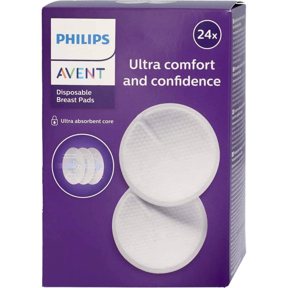 پد سینه ۲۴ عددی فیلیپس اونت Philips Avent — تصویر ۴