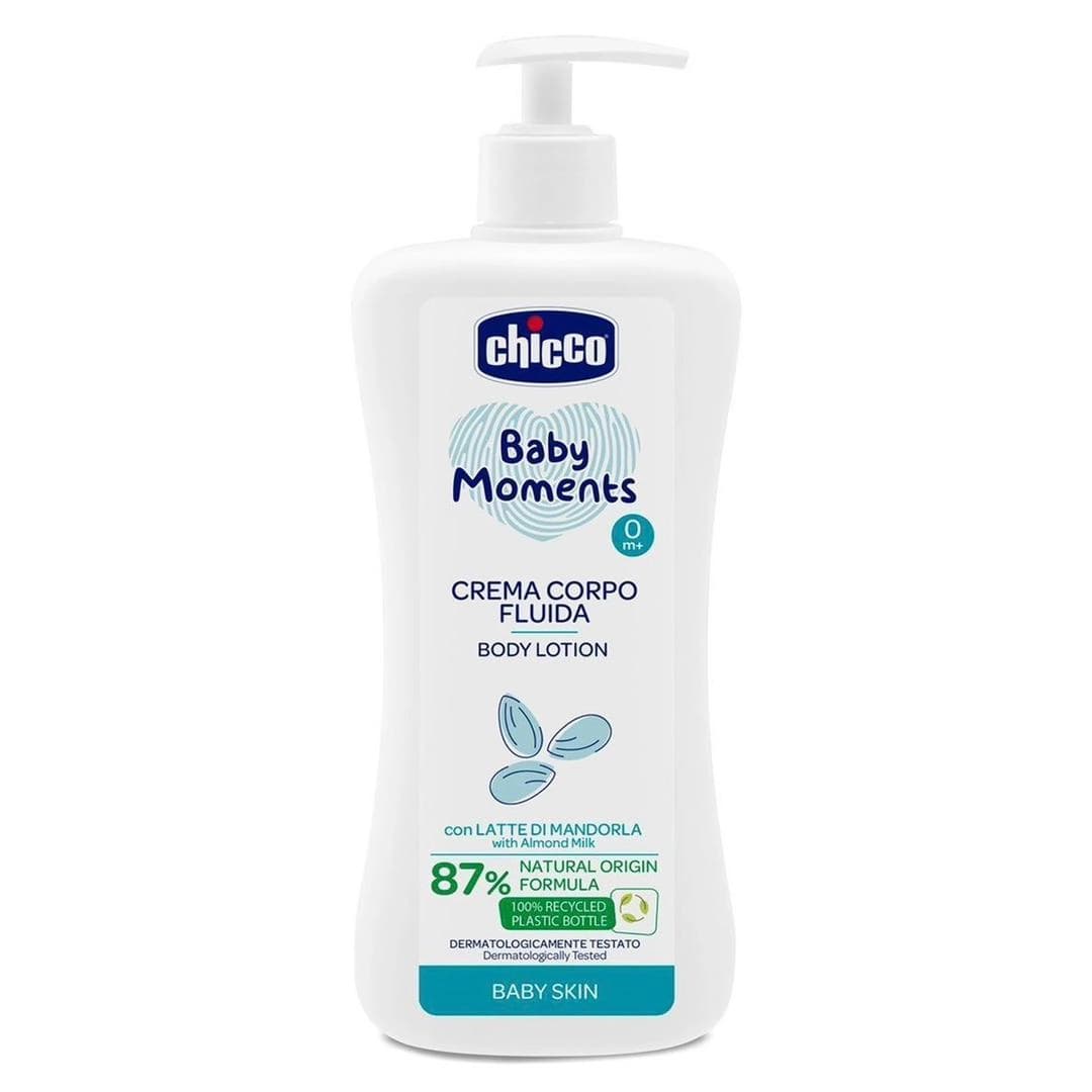 لوسیون بدن نوزاد چیکو ۵۰۰ میل پوست نرمال Chicco Body lotion