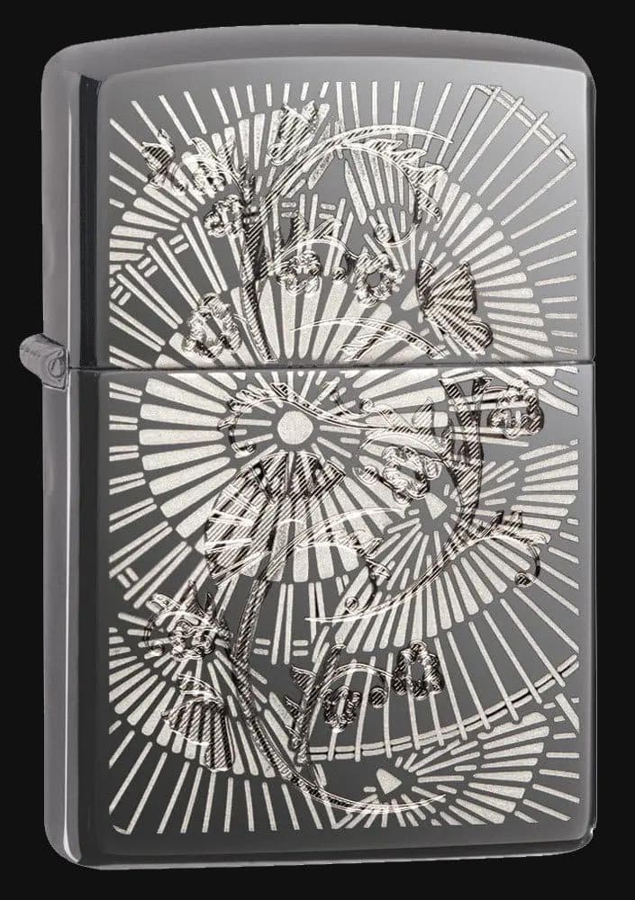 فندک زیپو مدل 29421 Asian Floral Collectable