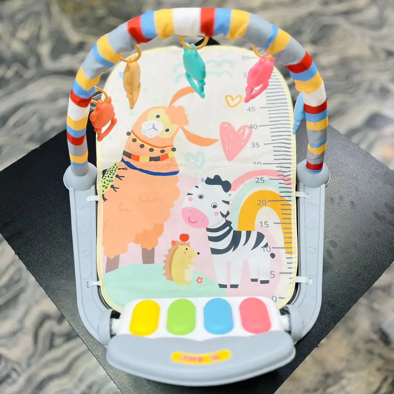 تشک بازی پیانودار طرح لاما Fun Baby Piano Gym — تصویر ۵