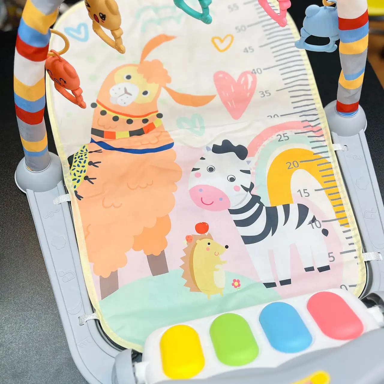 تشک بازی پیانودار طرح لاما Fun Baby Piano Gym — تصویر ۳
