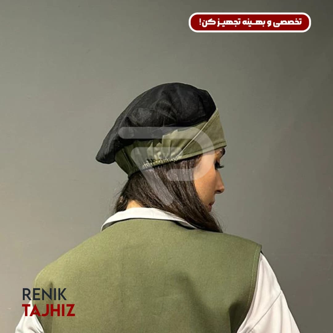 کلاه توری زنانه سبز 8056 RENIK — تصویر ۴