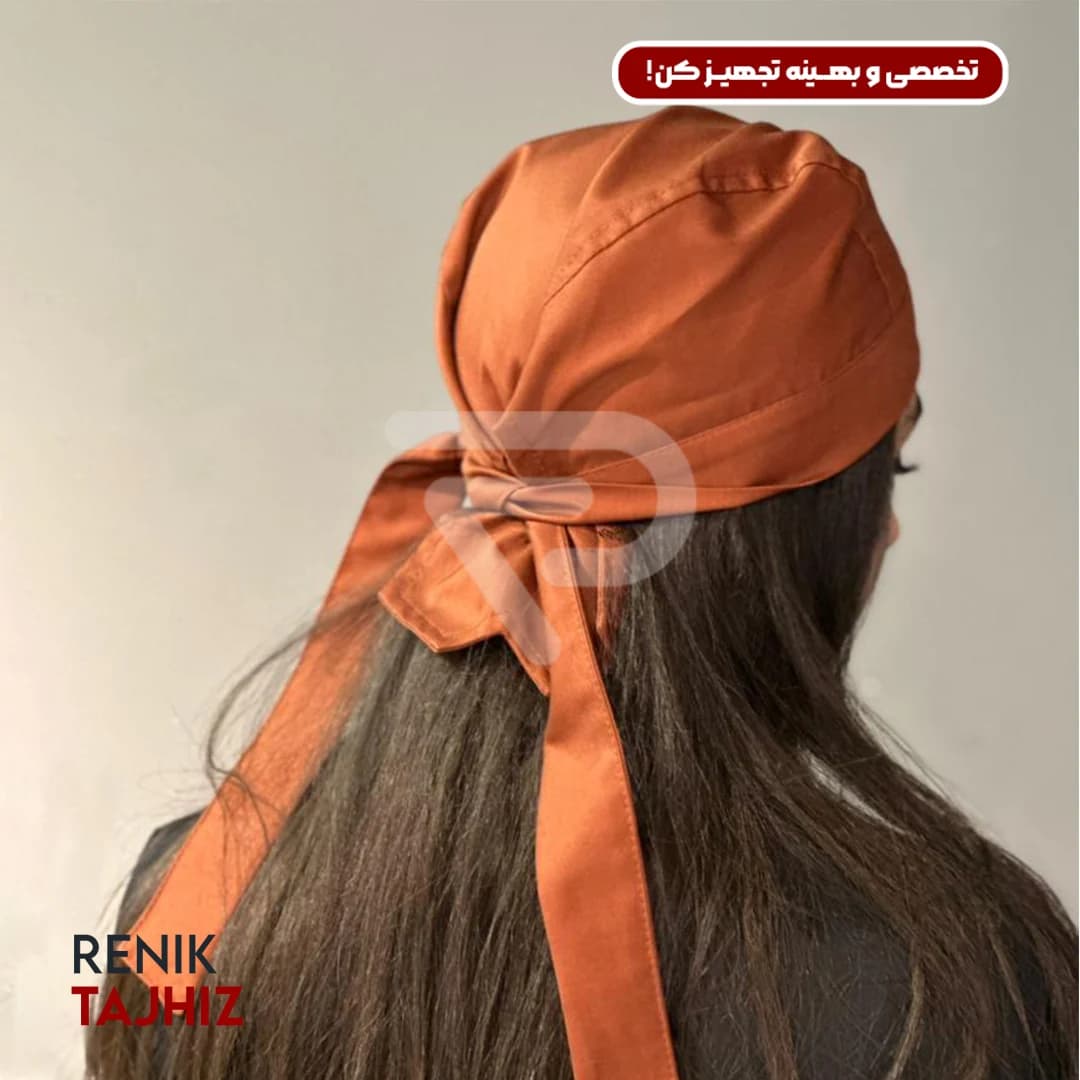 کلاه پشت گردنی آجری 514 RENIK — تصویر ۲