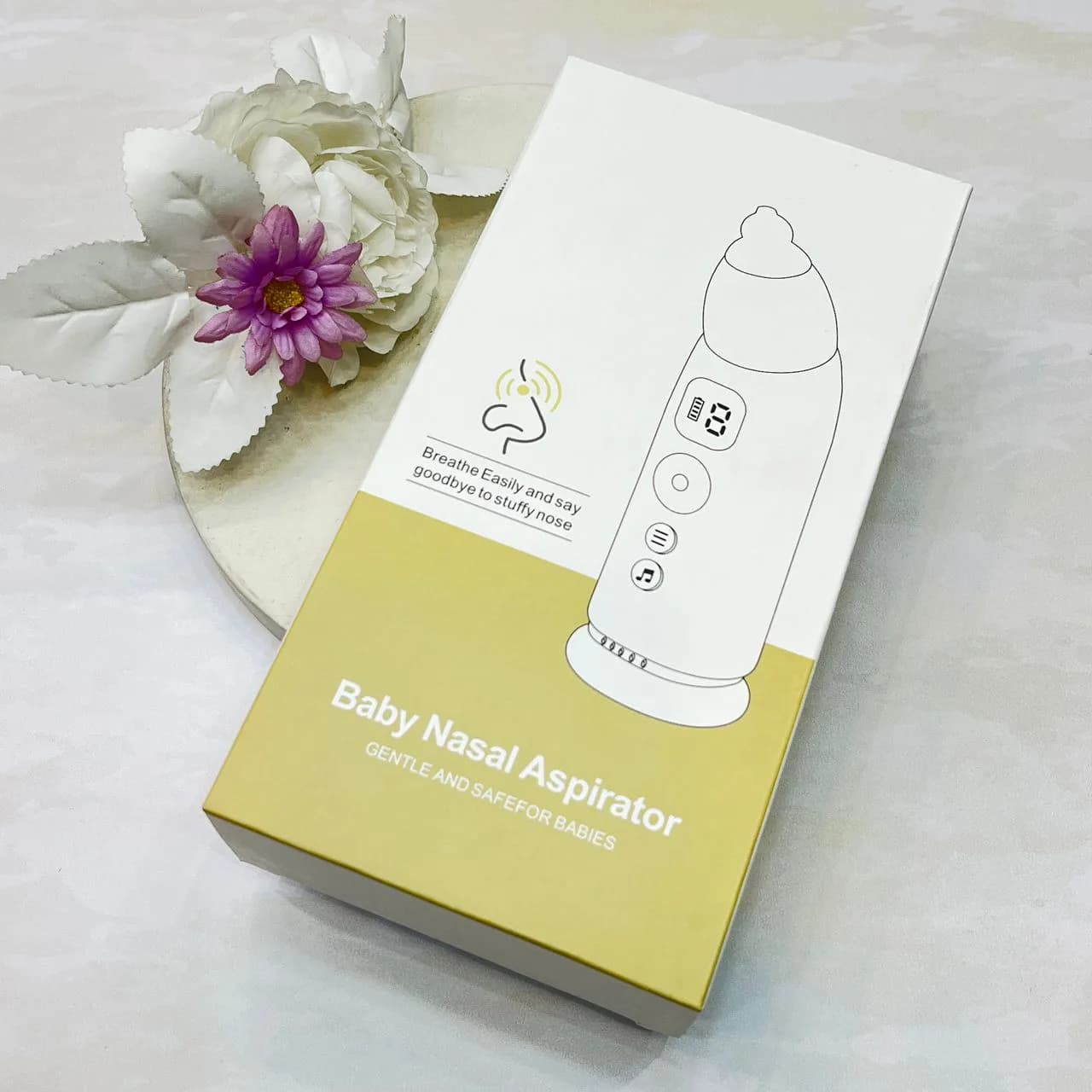 پوار برقی موزیکال Baby Nasal Aspirator فین گیر شارژی موزیکال — تصویر ۲
