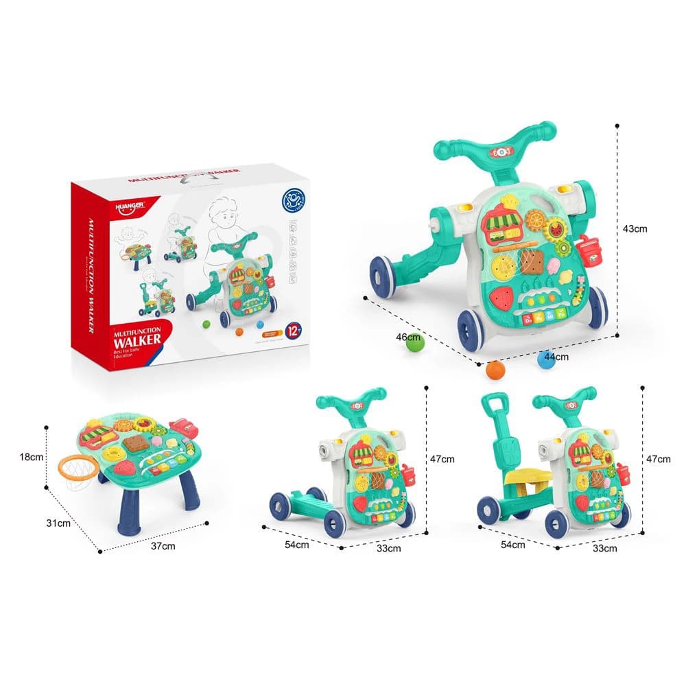 واکر چهار کاره هانگر Huanger 4 in 1 Baby Walker — تصویر ۵