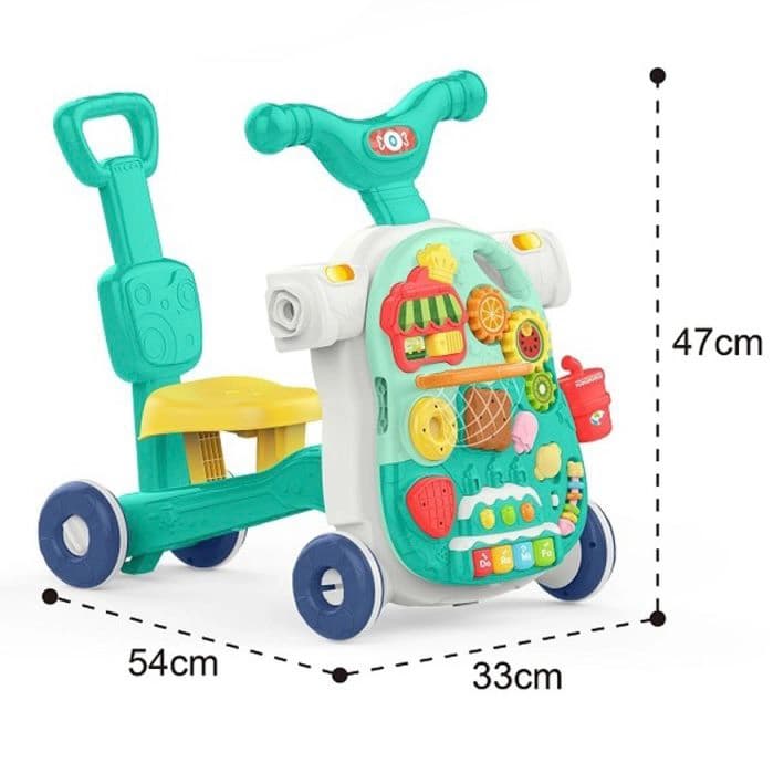 واکر چهار کاره هانگر Huanger 4 in 1 Baby Walker — تصویر ۳
