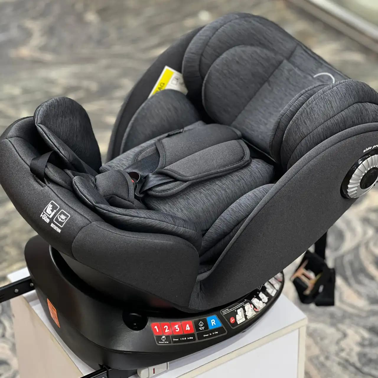 صندلی ماشین ۳۶۰ درجه کیدیلو مدل Kidilo G406 Pro — تصویر ۴