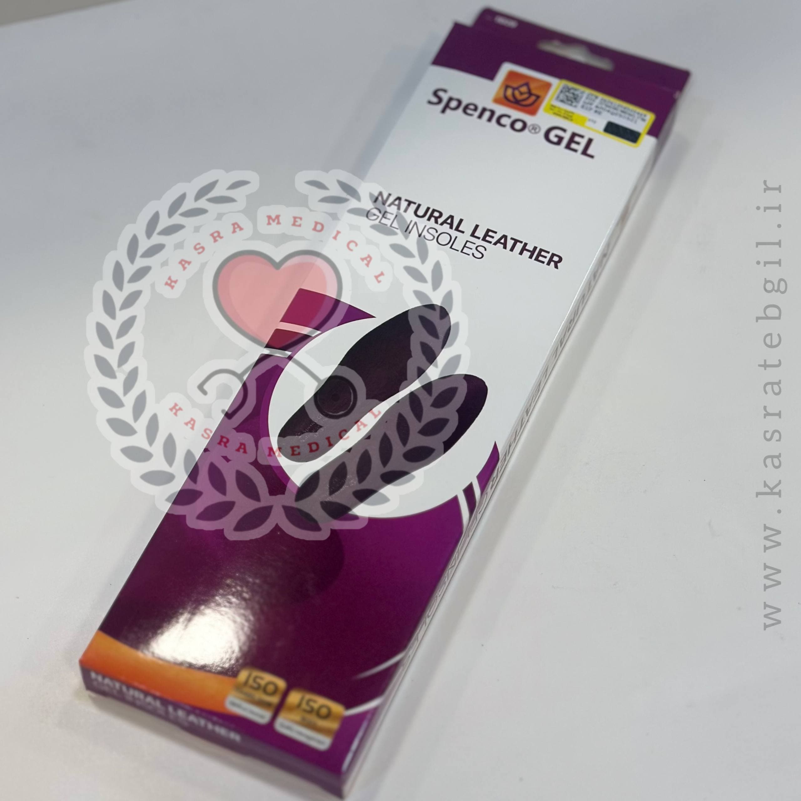 کفی ژله ای با روکش چرم اسپنکوژل Spenco-Gel کد 340501 — تصویر ۲