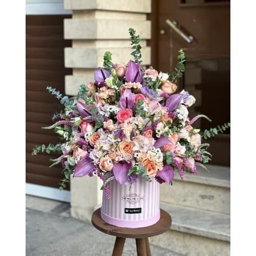 گل فروشی اطراف بانک سرمایه محله تهرانپارس غربی تهران t7331