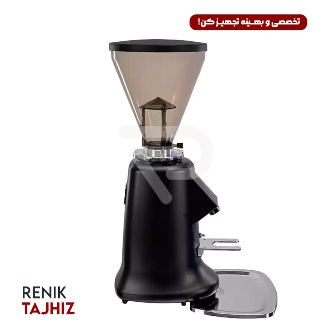 آسیاب قهوه صنعتی مشکی مات آندیمند پاکت خور مدل king Grinder JX-600AE — تصویر ۲