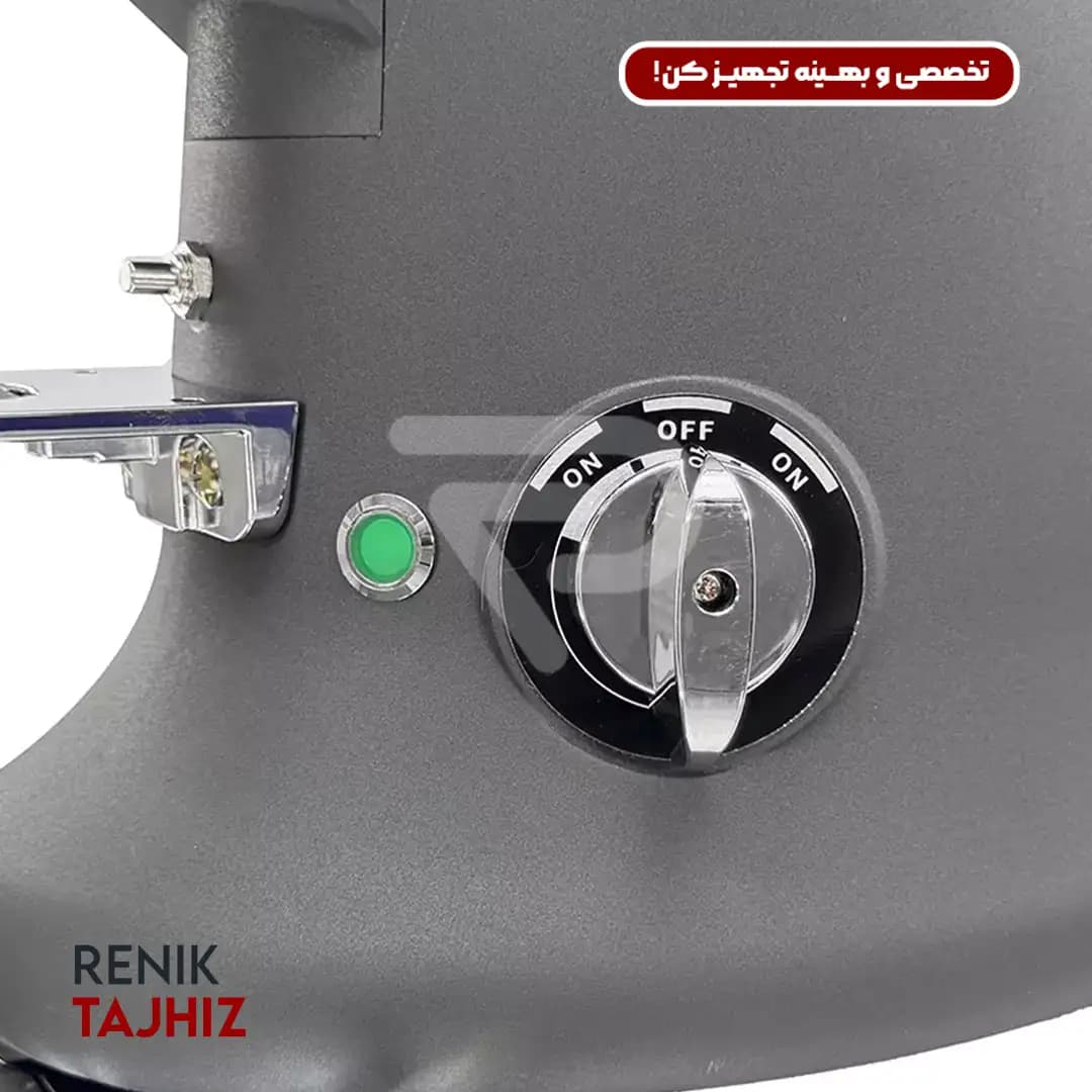 آسیاب قهوه صنعتی مشکی مات آندیمند پاکت خور مدل king Grinder JX-600AE — تصویر ۸