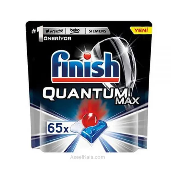 قرص ماشین ظرفشویی فینیش مدل کوانتوم مکس 65 عددی ترکی – FINISH