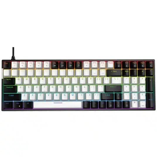 کیبورد گیمینگ JEDEL KL160 RGB سوییچ آبی