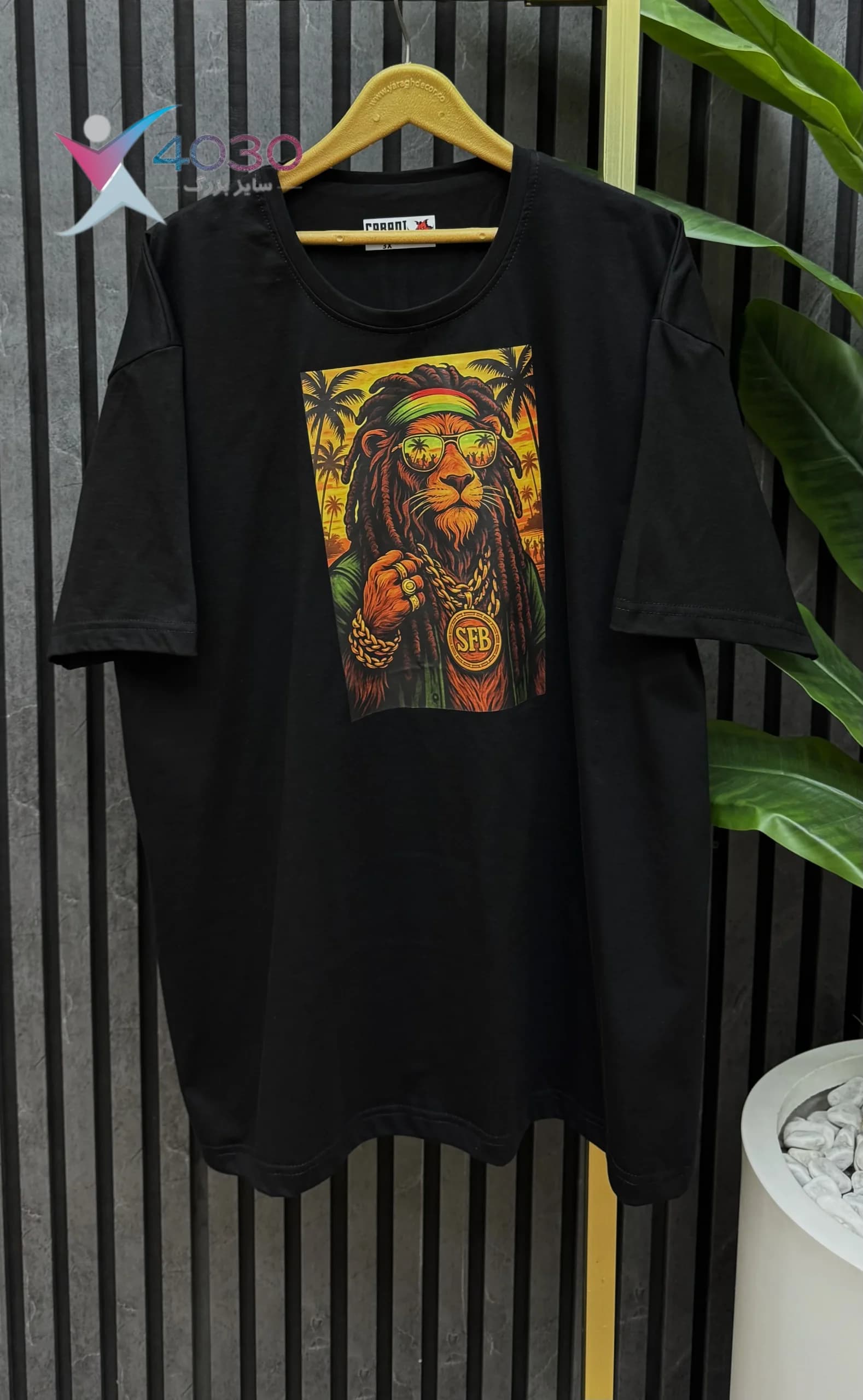 تیشرت LION سایز بزرگ مردانه ( 824 ) — تصویر ۴