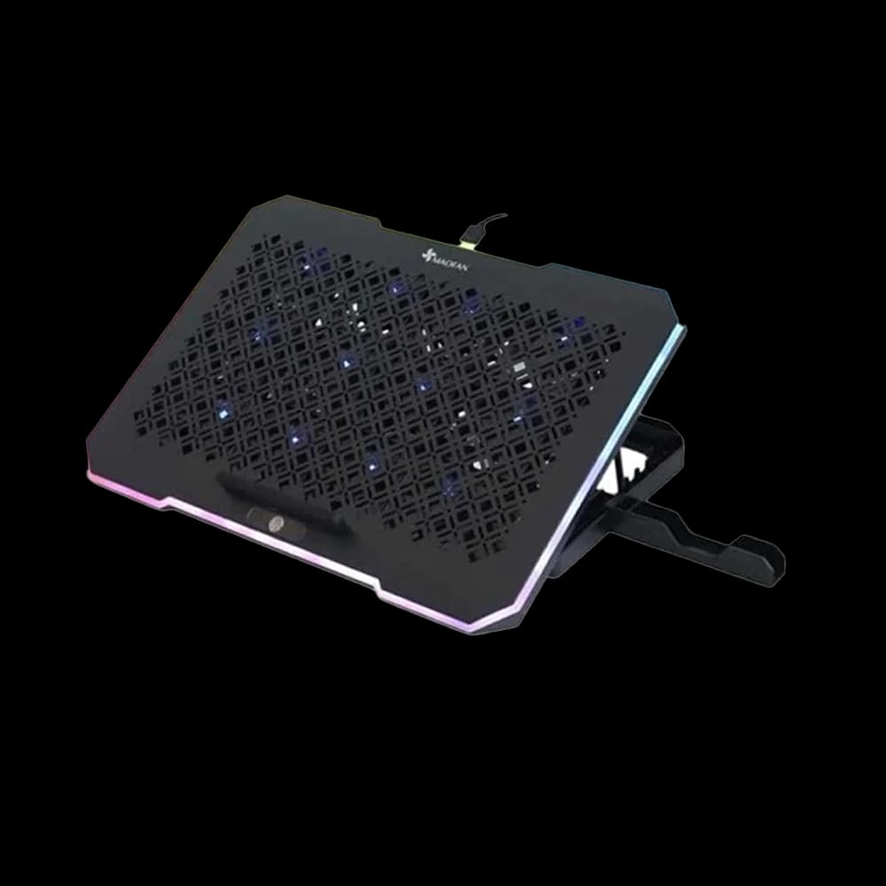 پایه خنک کننده لپ تاپ CoolCold A16 | کول پد گیمینگ چند فن