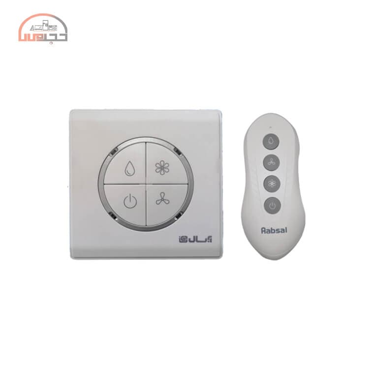 کولر آبی آبسال 7000 AC70R همراه با ریموت کنترل — تصویر ۲