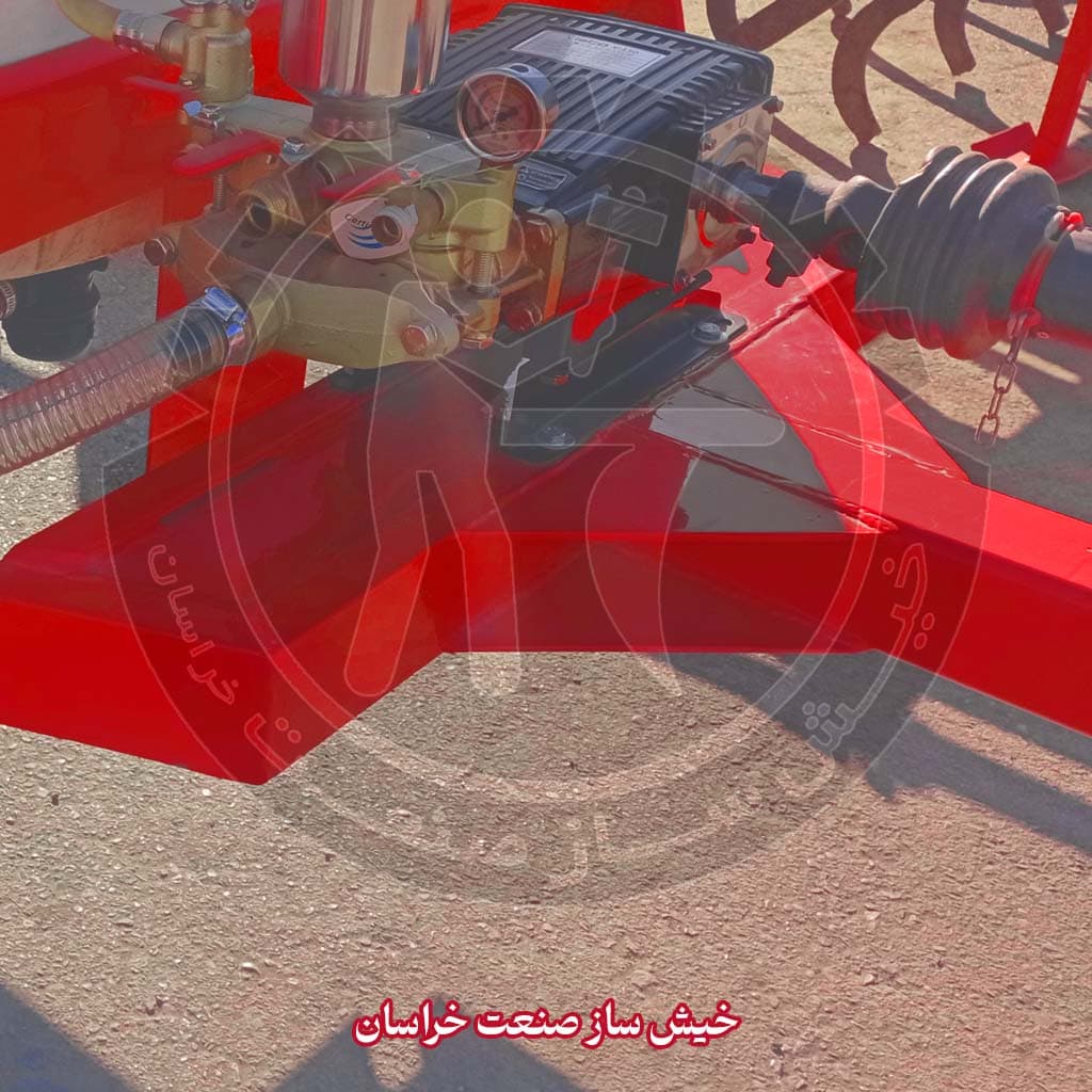 مخزن 2000پلي اتیلن -الستیک نو 16 — 50 متر شیلنگ 10 چیني 5 لایه و لانس طرح ترک و گاردان به همراه پرکن — تصویر ۵