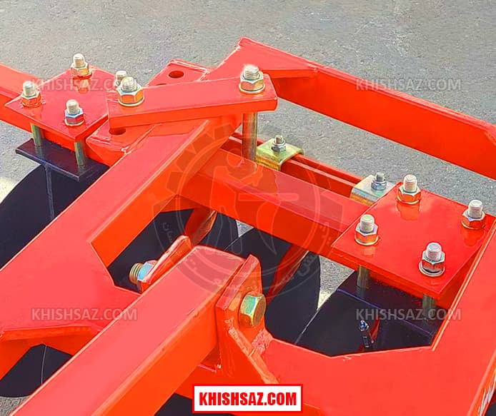 دیسک افست 16 پره سوار (بدون چرخ) باغي با پره 18 اینچ صادراتي و یاتاقان تک بلبرینگ — تصویر ۸