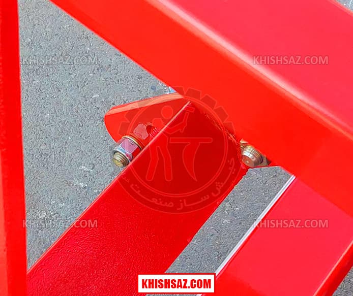 دیسک افست 16 پره سوار (بدون چرخ) باغي با پره 18 اینچ صادراتي و یاتاقان تک بلبرینگ — تصویر ۳