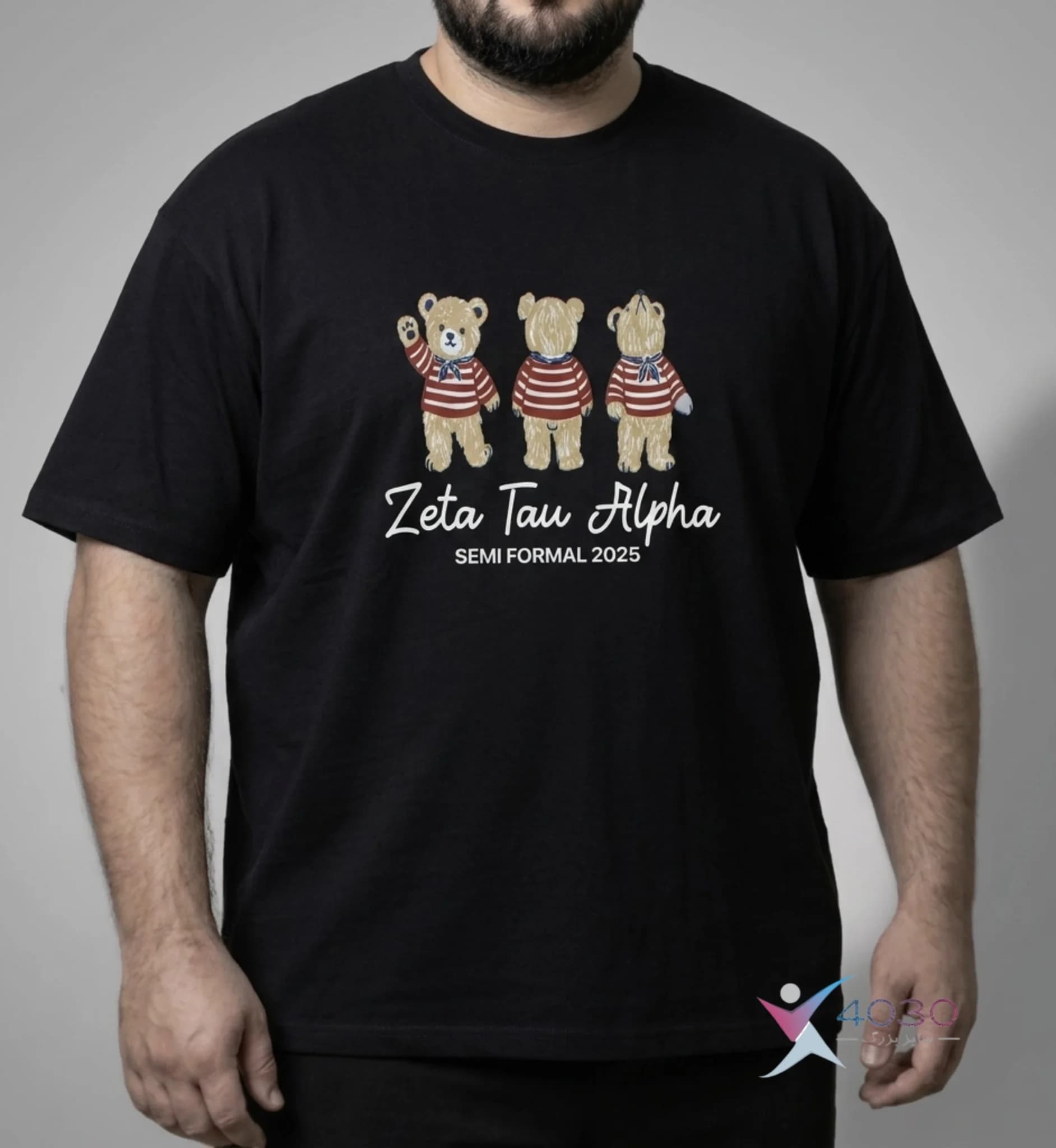 تیشرت ZETA سایز بزرگ مردانه ( 819 )