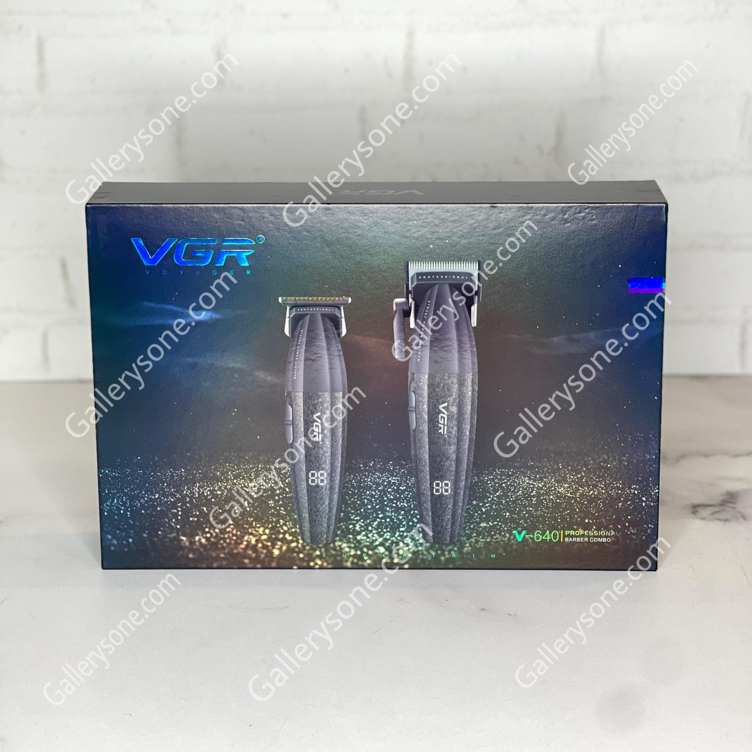 ست دوقلو ماشین اصلاح VGR مدل V-640 | کلیپر و خط زن شارژی