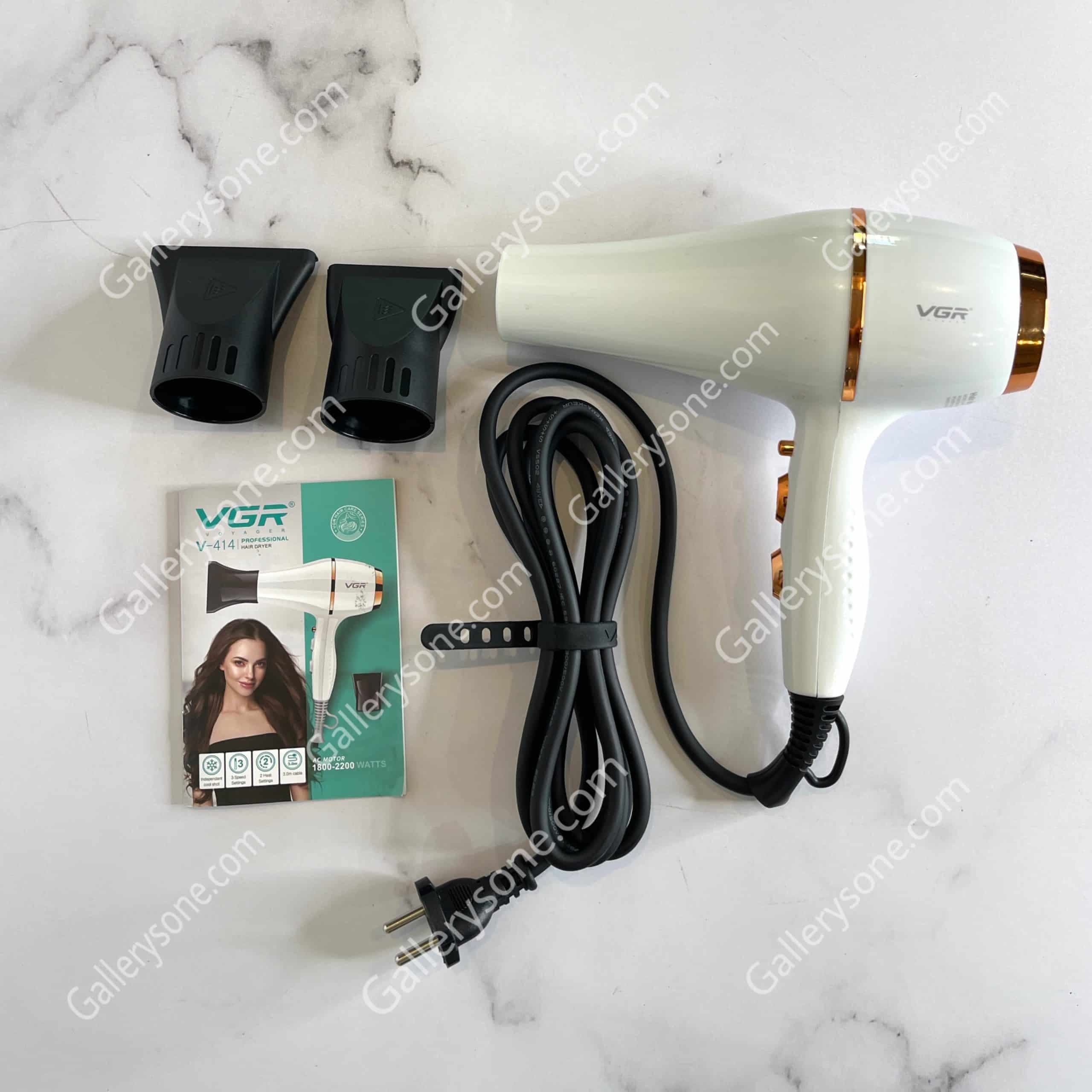 سشوار حرفه ای وی‌جی‌آر | VGR 414 — تصویر ۲